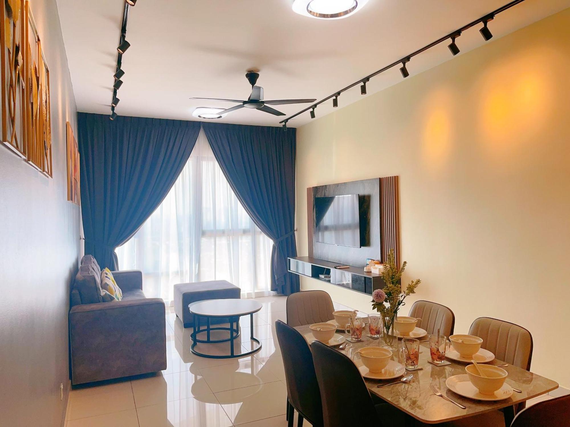 Apartment Monic Staycation #southkey Mosaic Next To Mid Valley Mall Johor Bahru